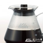 【日本】Kalita手沖咖啡耐熱玻璃壺(約300ml)-玻璃手把